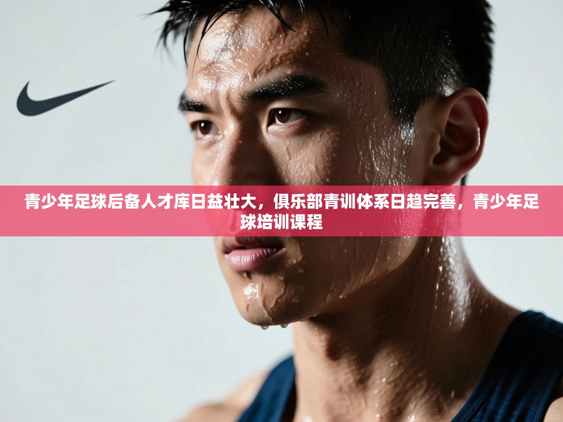 青少年足球后备人才库日益壮大，俱乐部青训体系日趋完善，青少年足球培训课程  第1张